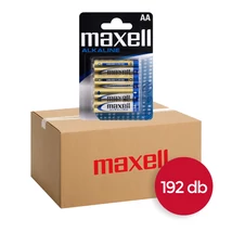Maxell alkáli AA ceruzaelem LR06 1,5V - 192 db