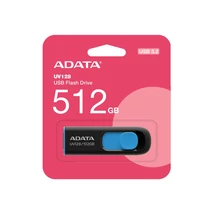 ADATA UV128 pendrive 512GB USB 3.0 - fekete-kék