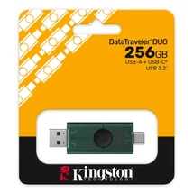 Kingston DT Duo G2 256GB USB 3.2 (USB-A + USB-C) Zöld