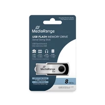 MEDIARANGE MR908 PENDRIVE 8GB USB 2.0 Fekete-Ezüst MEDIARANGE MR908 PENDRIVE 8GB USB 2.0 Fekete-Ezüst