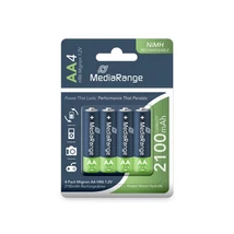 MediaRange AA HR6 2100mAh tölthető elem - 4 db