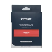 Patriot TRANSPORTER Lite külső SSD 512GB USB-C 3.2 Gen 2 - piros