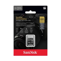 SanDisk PRO-CINEMA CFexpress Type A memóriakártya 480GB (1800/1650 MB/s)