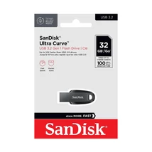 SanDisk Ultra Curve pendrive 32GB USB 3.2 Gen1 - fekete (100 MB/s)