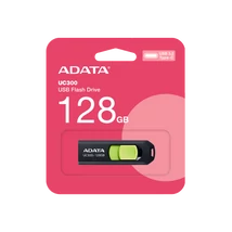 ADATA UC300 pendrive 128GB USB-C 3.2 Gen1 100 MB/s - fekete/zöld