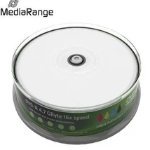 MediaRange DVD-R 16X nyomtatható felületű lemez 4.7GB - fehér (25db)