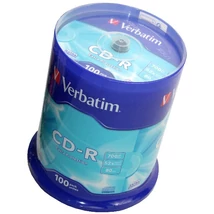 Verbatim CD-R 52X lemez 700 MB - Cake (100) (D328)