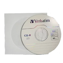 Verbatim CD-R 52X lemez papírtokban - 10 db (D1361) Verbatim CD-R 52X lemez papírtokban - 10 db (D1361)