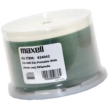 Maxell CD-R 52X nyomtatható lemez 700MB 80 perc - cake (50)