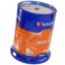 Verbatim DVD-R 16X lemez 4,7 GB - Cake (100)