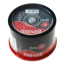 Maxell DVD-R 16X lemez 4,7 GB - 50 db cake