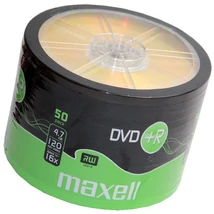 Maxell DVD+R 16X lemez 4,7 GB - Shrink (50)