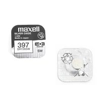 Maxell SR726SW ezüst-oxid gombelem 1,55V 33mAh - ezüst (1)