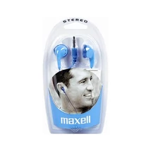 Maxell EB-98 vezetékes fülhallgató 3,5mm jack csatlakozóval - kék (D1352)