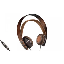 Marley Exodus Harvest vezetékes fejhallgató 40 mm-es membránnal 3,5 mm jack csatlakozóval - barna (EM-FH003-HA)