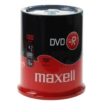 Maxell DVD-R 16X lemez 4,7 GB - 100 db Cake (D2199)