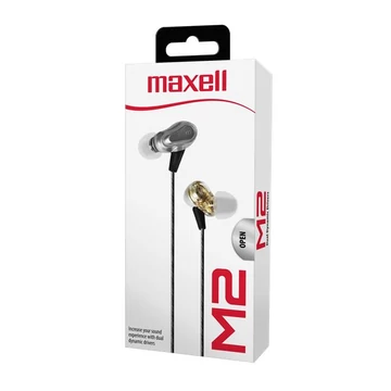 Maxell EB-PRO M2 Dual Dynamic Drivers fülhallgató + mikrofon