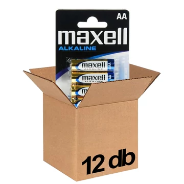 Maxell alkáli AA ceruzaelem 1,5V 12db (D275)