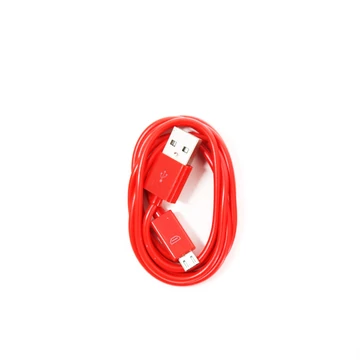 Omega MicroUSB - USB kábel 1m, piros