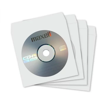 Maxell CD-R 52X lemez 700 MB papírtokban - 10 db (D1237)