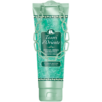 Tesori d'Oriente Matcha zöld tea Tusfürdő krém, 250ml