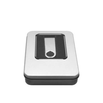 MediaRange alumínium pendrive doboz 89x60x18 mm - ezüst