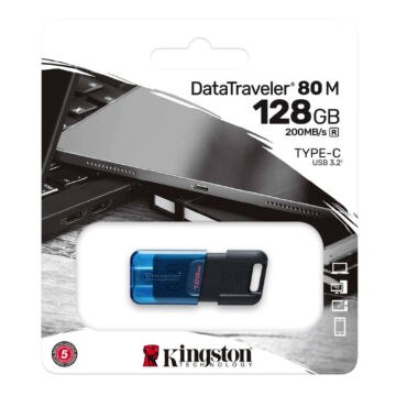 KINGSTON 80M PENDRIVE 128GB USB 3.2 [200MBps] Type-C 