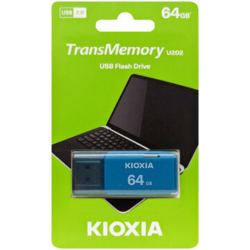TOSHIBA /Kioxia/ HAYABUSA U202 PENDRIVE 64GB USB 2.0 Kék