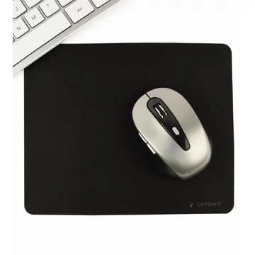 Gembird egérpad 220x180mm - fekete