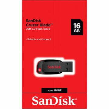 SanDisk Cruzer Blade 16GB Pendrive USB 2.0 (SDCZ50-016G-B35) - SDCZ50_016G_B35