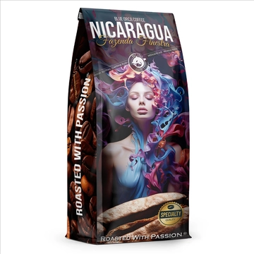 Blue Orca Fusion Nicaragua Fazenda Finestra, szemes kávé, 1kg, Arabica/Robusta (75/25%)