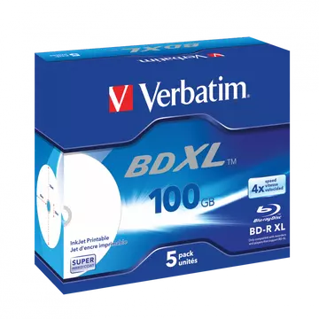 Verbatim BD-R 25 gB 4X Blu-Ray Lemez, Normál Tokban - D732