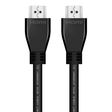 Omega HDMI kábel V2.1 8K-60Hz, 4K-120Hz 48 Gbps - fekete (1,5m)