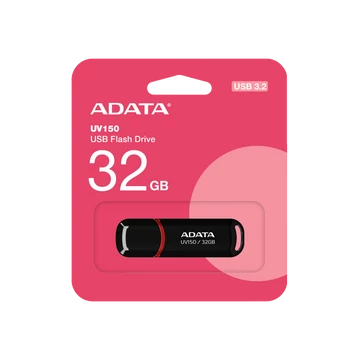 Adata UV150 Slim 32GB Pendrive USB 3.0 - Fekete (AUV150-32G-RBK) - AUV150_32G_RBK