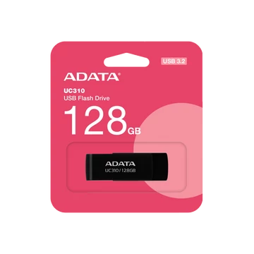 Adata UC310 128GB pendrive, USB 3.2 Gen1, fekete