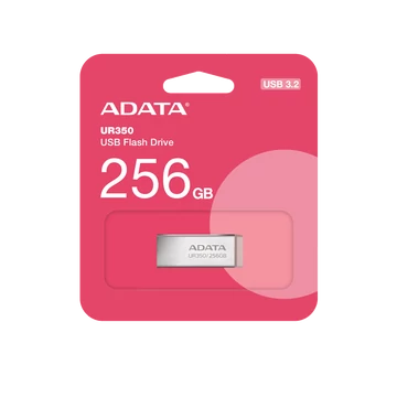 ADATA UR350 pendrive 256GB USB 3.2 Gen1 - fém/barna