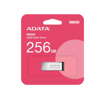 ADATA UR350 pendrive 256GB USB 3.2 Gen1 - fém/fekete
