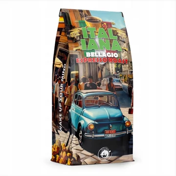 Blue Orca Italiana Bellagio Espresso, szemes kávé, 1kg, Arabica/Robusta (80/20%)