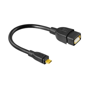 Hama Micro USB OTG adapter kábel 2.0 15cm