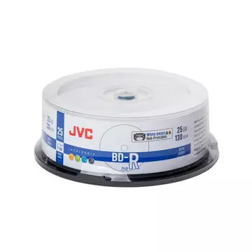 JVC BD-R SL 6X 25GB Archival Nyomtatható vízálló Lemez - Cake (25)