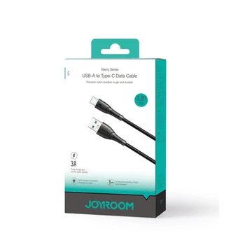 Joyroom Type-C USB kábel 480Mb/s 3A  [1 m] fekete