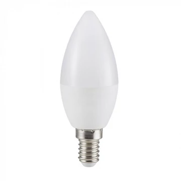 Helios C37 LED izzó E14 foglalattal 4W 3000K 400lm 230V