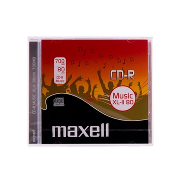 Maxell CD-R 52X Audio lemez 700MB 80 perc - normál tokban (1)