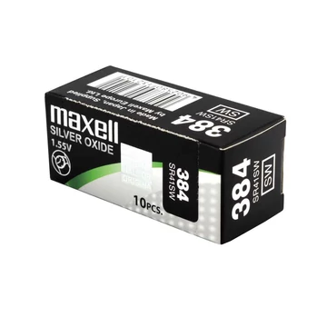 Maxell Ezüst-Oxid SR41SW (384) Gombelem - 1,55V (1 db)