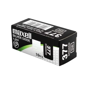 Maxell SR626SW (377) ezüst-oxid gombelem 1,55V - ezüst (1 db)