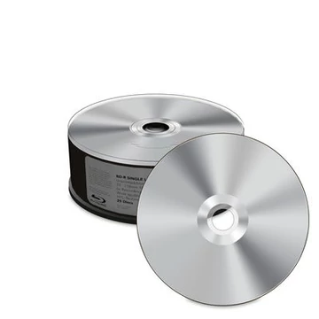 MediaRange BD-R Blu-ray lemez 25GB 6x - ezüst (25db/csomag)