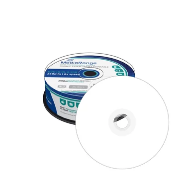 MediaRange DVD+R Dual Layer 8x 8.5GB nyomtatható lemez - 25 db