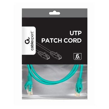 Gembird UTP Patch kábel CAT6 RJ45 2m - zöld