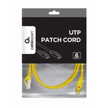 Gembird UTP Patch kábel CAT6 [RJ45] 2m, Sárga