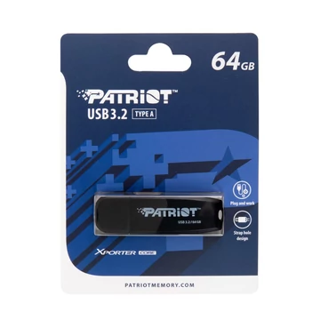 Patriot Xporter Core pendrive 64GB USB 3.2 Gen 1 - fekete